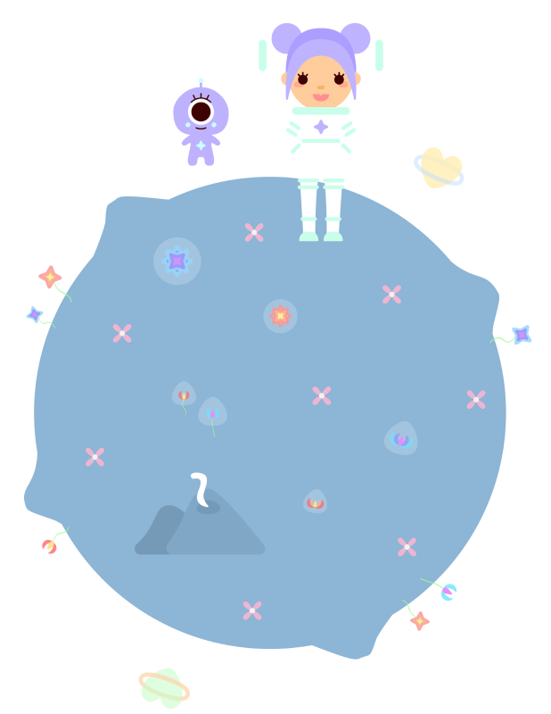 selfcare space planet